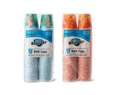 Boulder 3 oz. Bathroom Cups