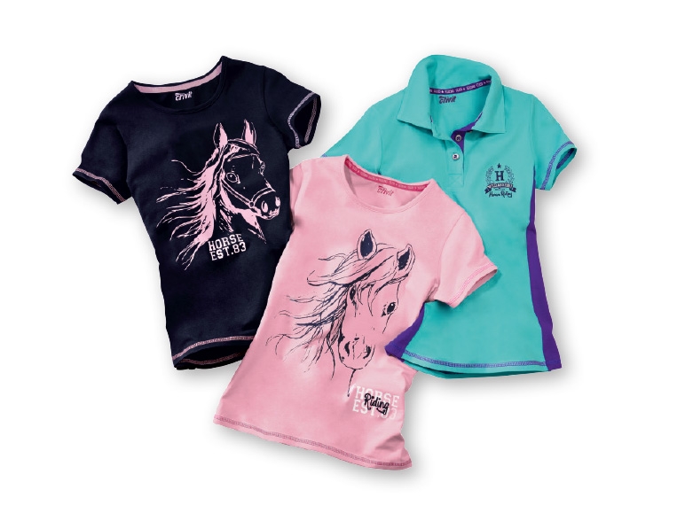 CRIVIT(R) Girls' Riding Polo Shirt