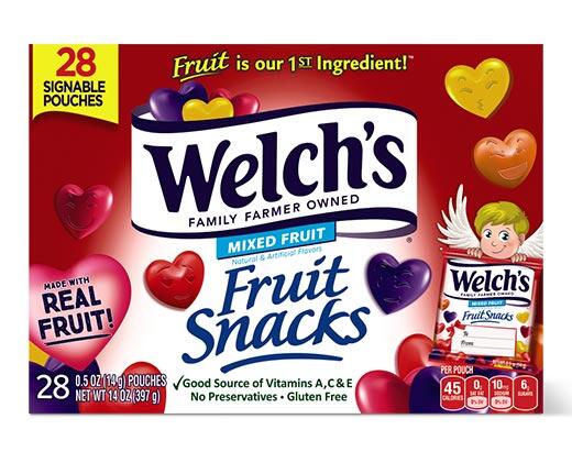 Welch's 
 Valentine's Day Fruit Snacks