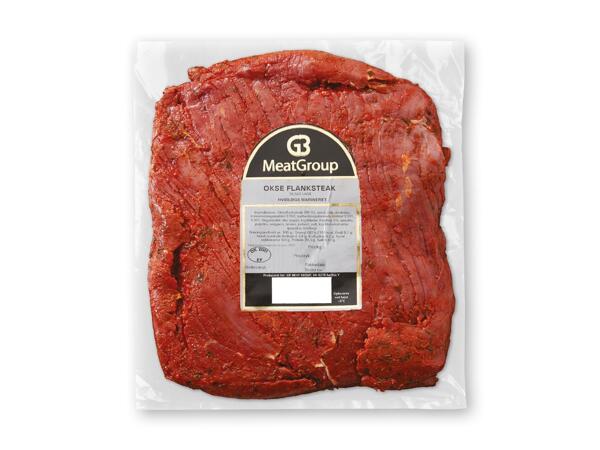 SOL & MAR/​MEAT GROUP Oksepicanha i skiver eller okseflanksteak