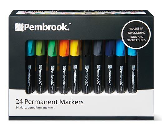 Pembrook Permanent or Dry Erase Markers