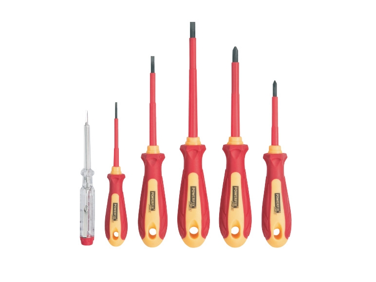 Powerfix(R) Insulated Screwdriver Set
