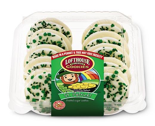 Lofthouse 
 St. Patrick's Day Frosted Sugar Cookies