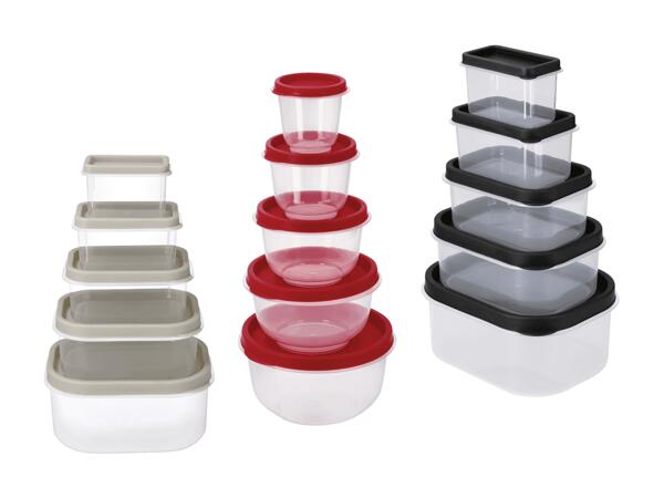 Set de boîtes de conservation, 5 pièces