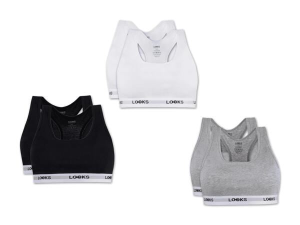 Damen Bustier, 2 Stück