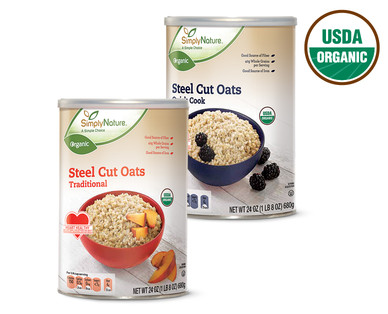 SimplyNature Organic Steel Cut Oats