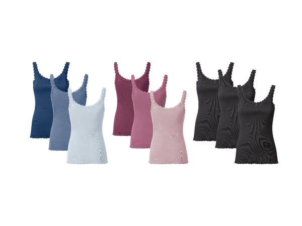 Ribbat linne, 3-pack