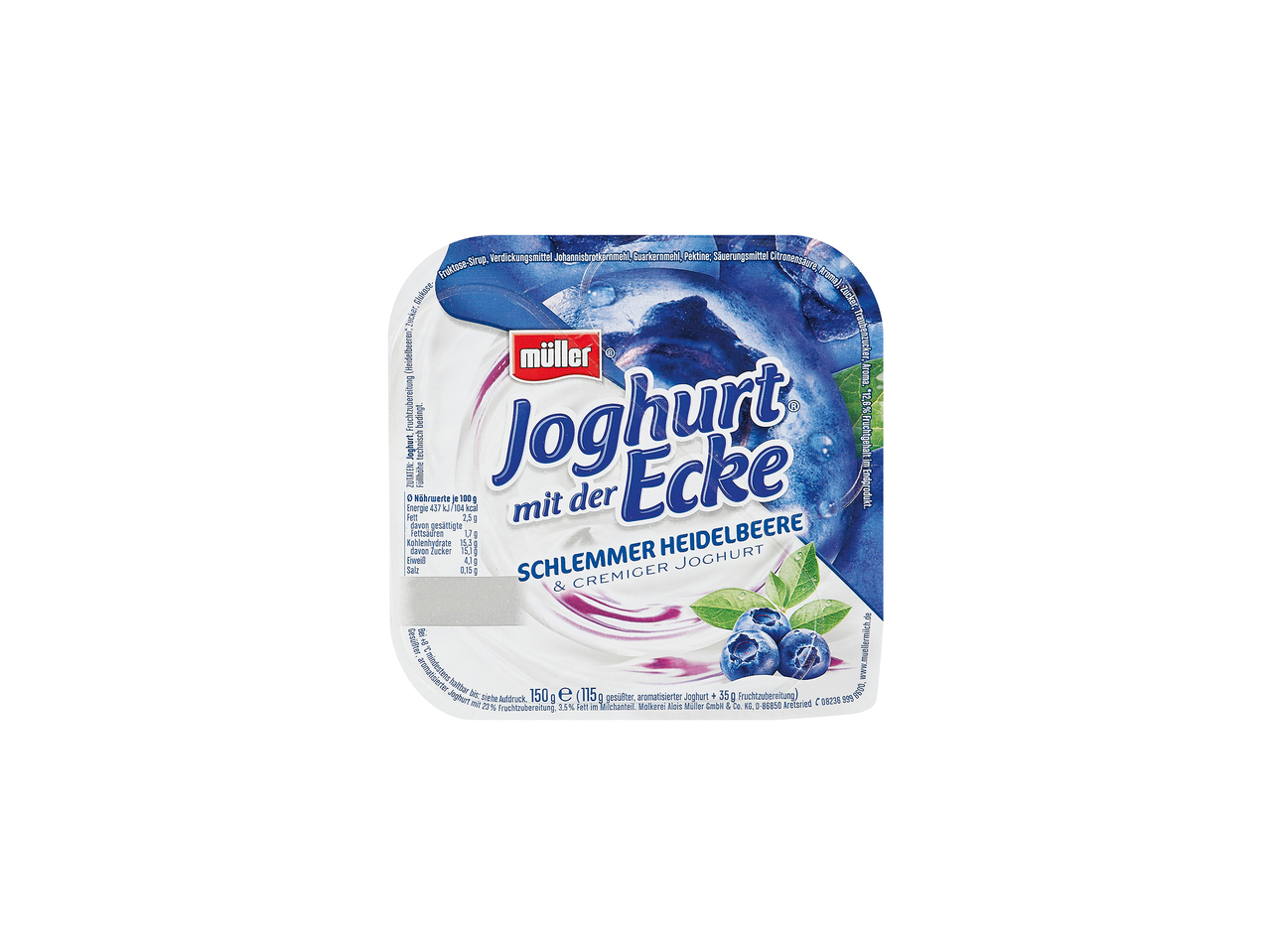 Joghurt mit knusprigen Stückchen