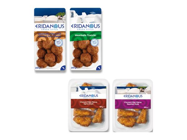 Fyllda köttbullar/ Kycklingfilé