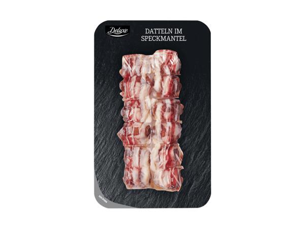 Datteln im Speckmantel