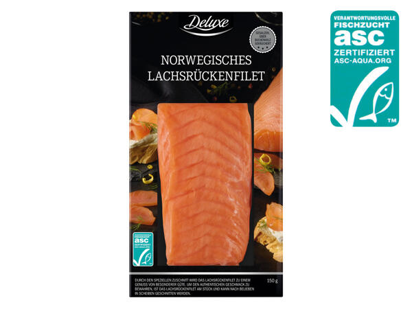 Norwegisches Lachsrückenfilet