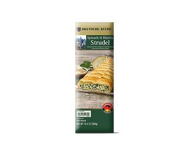 Deutsche Küche Spinach & Ricotta or Artichoke & Cheese Savory Strudel