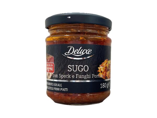 Sauce with Speck and Porcini Mushrooms