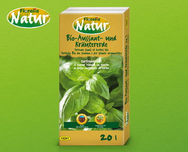 FLORELIA NATUR Bio-Aussaat-/Kräutererde