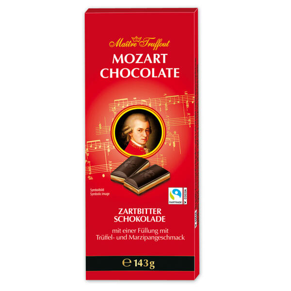 Mozart Zartbitter Schokolade