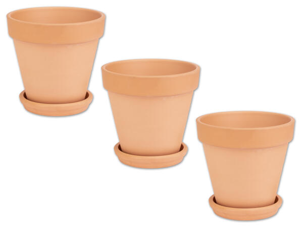 Pflanztöpfe-Set, 3-teilig