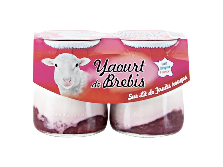 2 yaourts pur brebis