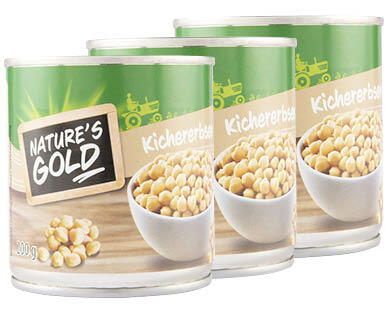 NATURE'S GOLD
MINI-PACK DE POIS CHICHES