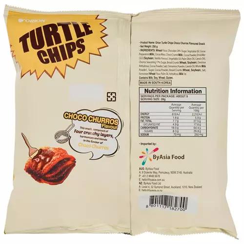 Turtle Chips Choco Churro 250g