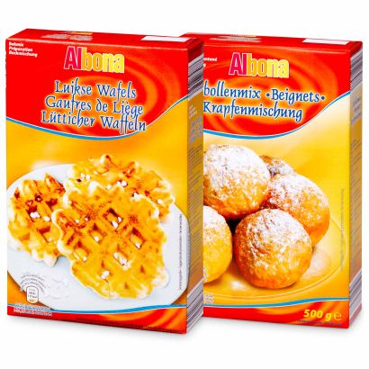 Mix für Waffeln oder Krapfen
