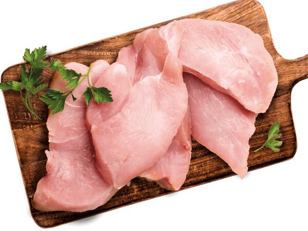 Frische Putenbrustschnitzel