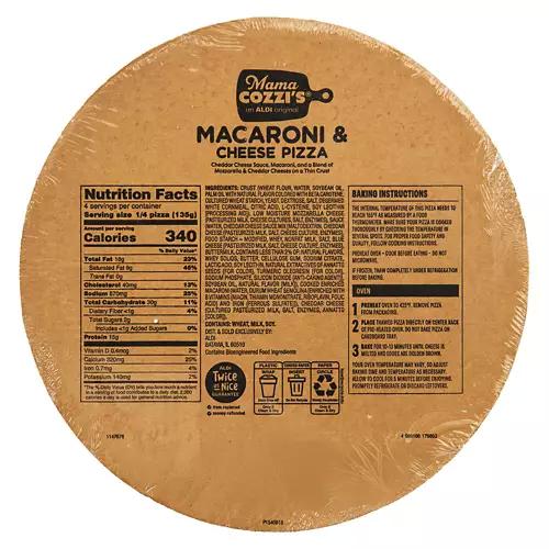 Macaroni Cheese Deli Pizza, 19 oz