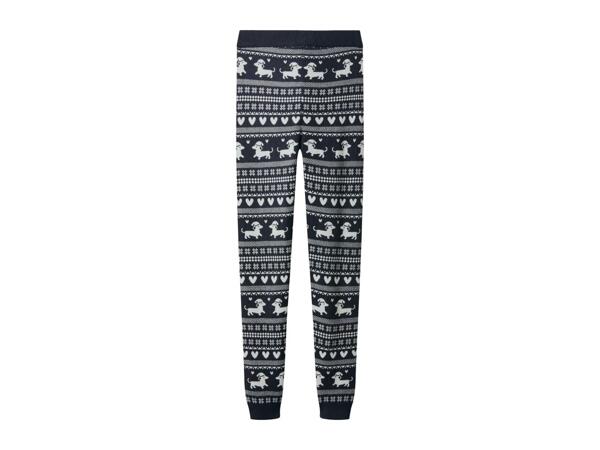 Esmara Ladies' Navy Christmas Leggings