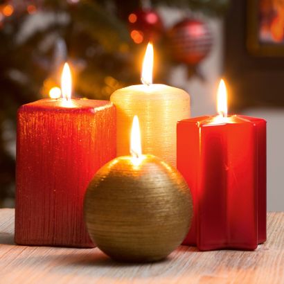 Bougie de Noël