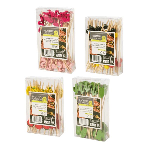 Bâtonnets de cocktail, 40 pcs