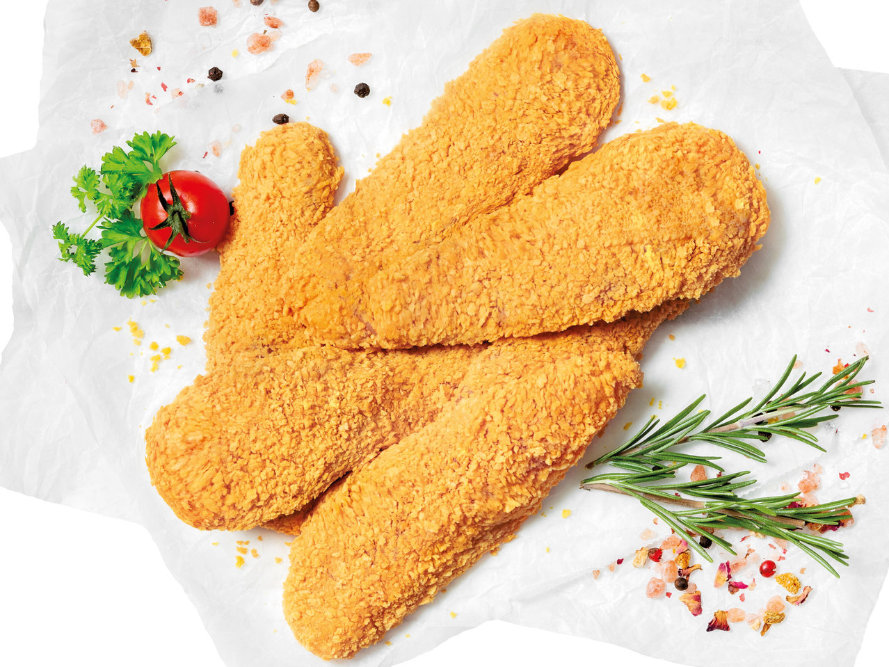 GEFLÜGELHOF Frische Hendl-Innenfilets paniert