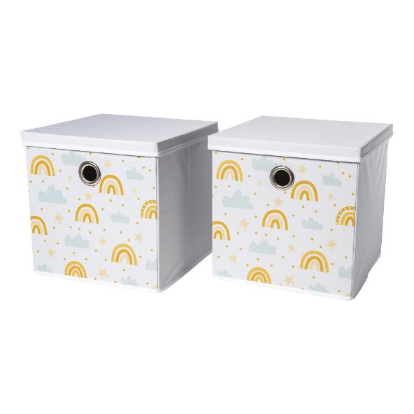 HOME CREATION KIDS(R) Boîtes de rangement, 2 pcs