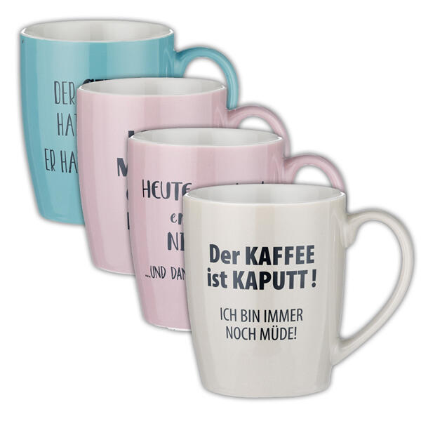 Tasse mit Spruch