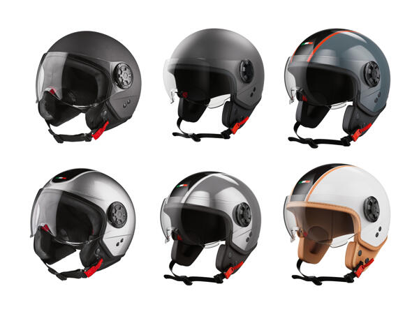 Casque jet (uniquement en Suisse romande et au Tessin)