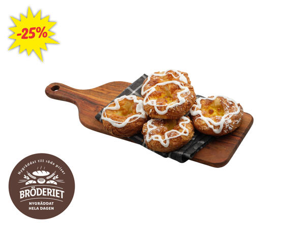 Wienerbröd med vanilj