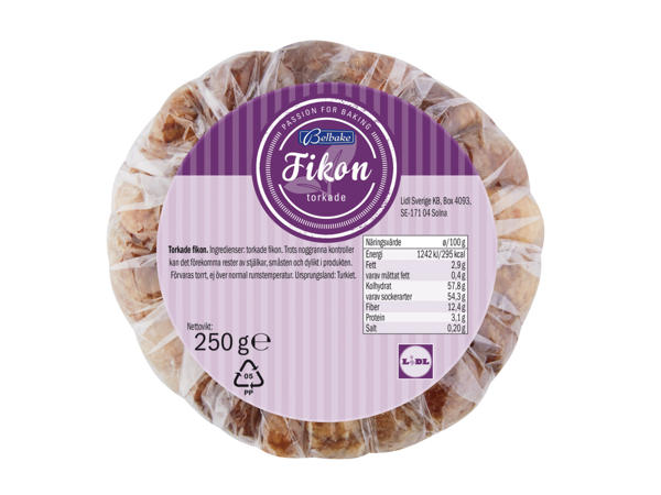 Torkade fikon