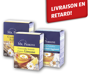 Tisane de camomille soluble MR. PERKINS