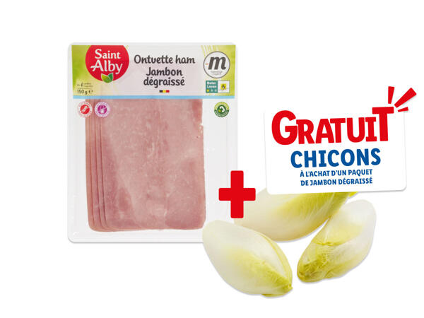 Jambon dégraissé