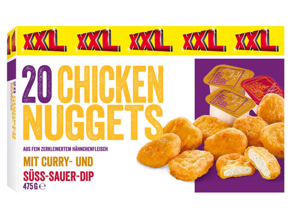 Chicken Nuggets mit Dip 475 g
