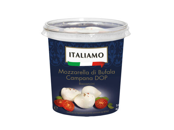 Mozzarella with Buffalo Milk from Campania PDO