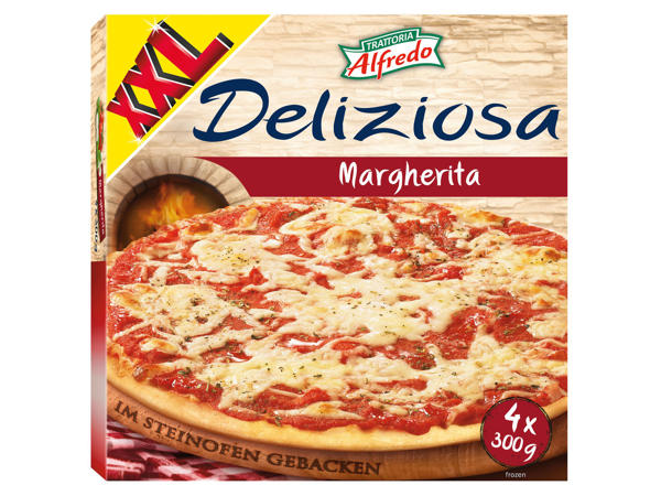 TRATTORIA ALFREDO Steinofenpizza Margherita 3 + 1 gratis