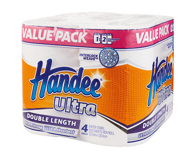 Handee Paper Towel Double Length 4pk