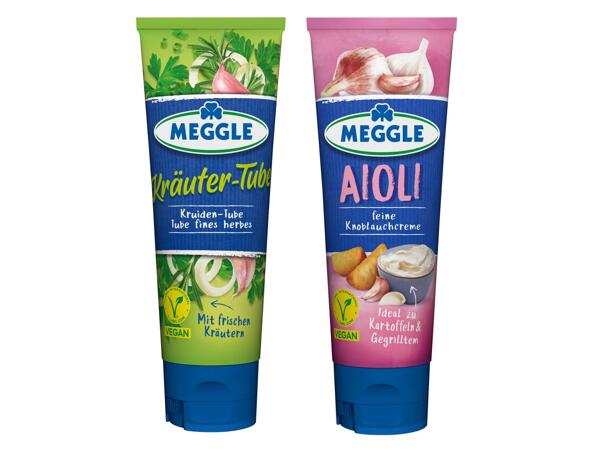 Aioli oder Kräuter-Tube