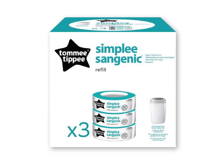 TOMMEE TIPPEE(R) Simplee Sangenic Refills