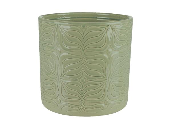 Relief Ceramic Pot
