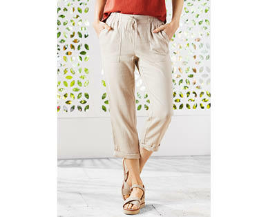 Women's Viscose/Linen Pants