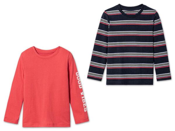 Kleinkinder Langarmshirt, 2 Stück