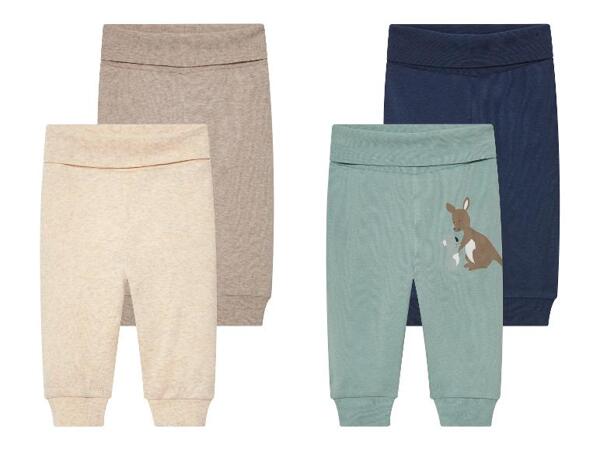 Chlapecké kalhoty "Jogger" s BIO bavlnou, 2 kusy