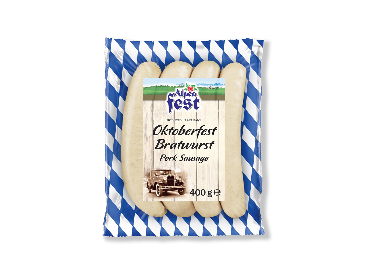 ALPENFEST Oktoberfest Bratwurst