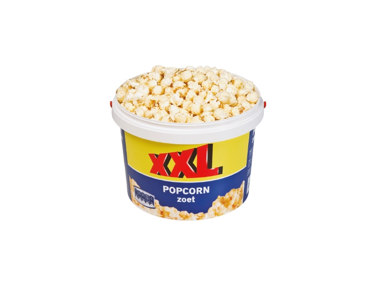 Popcorn im Eimer