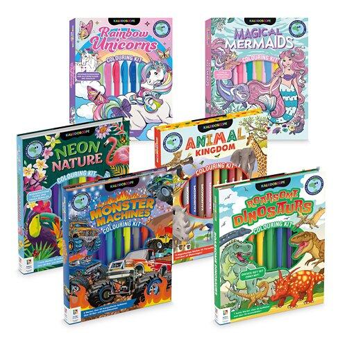 HINKLER Kaleidoskop Malbuch